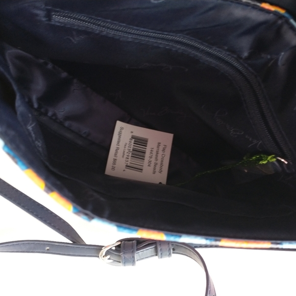 Vera Bradley Leather CrossBody Bag - Picture 4 of 5